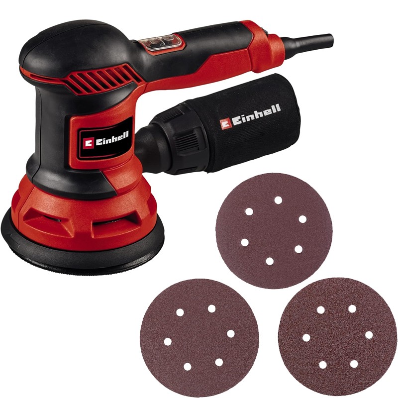 Levigatrice rotorbitale Einhell TC-RS 425 E platorello 125mm orbita 2,5mm Einhell - 2