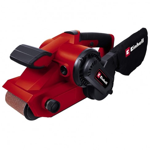 Levigatrice a nastro elettrica Einhell TC-BS 8038 800W con nastro 76x533mm Einhell - 1