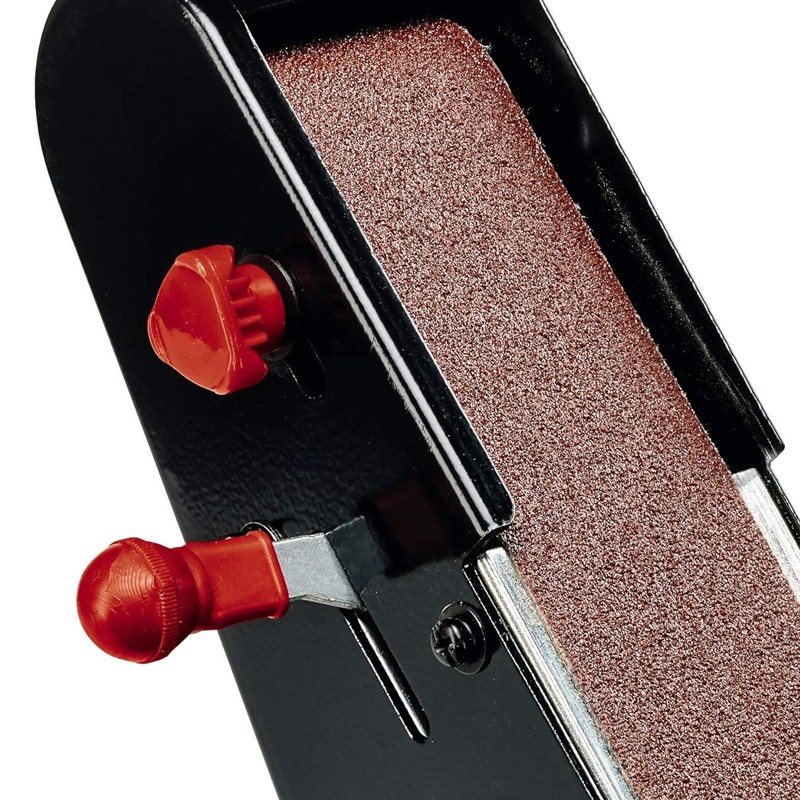 Levigatrice a nastro da banco Einhell TC-US 350 con nastro 50x686mm disco 150mm Einhell - 5