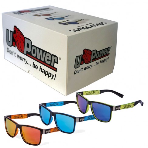 Set occhiali da lavoro U-Power Future con lenti polarizzate di diversi colori (10pz) U-Power - 2
