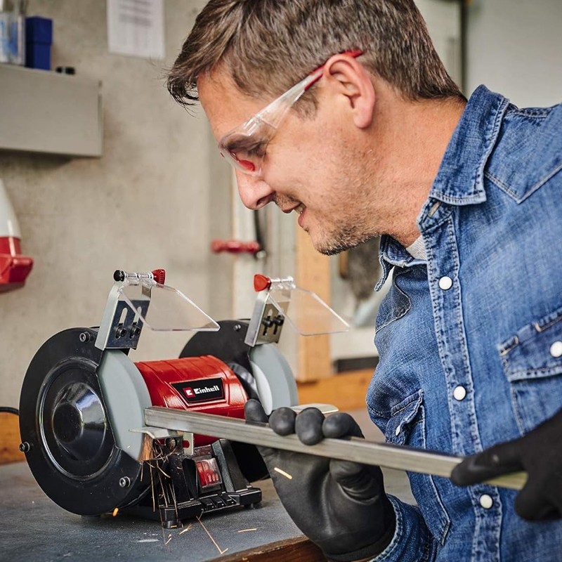 Smerigliatrice combinata da banco Einhell TC-BG 150 con due mole da 150mm Einhell - 5