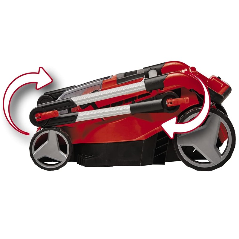 Tagliaerba rasaerba a batteria Einhell Rasarro 36/36 con 2 batterie 3.0Ah e 2 caricabatterie Einhell - 4