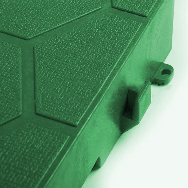 Mattonella chiusa verde Dakota 400x400x50mm per giardino ed aree esterne Dakota - 3