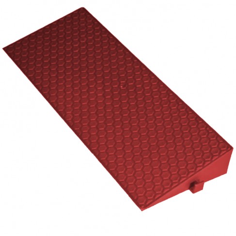 Rampa di accesso rossa Dakota 400x150x50mm per mattonelle da giardino ed aree esterne(40pz) Dakota - 1