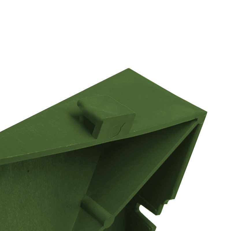 Angolo di rifinitura verde Dakota 150x150x50mm per mattonelle da giardino ed aree esterne Dakota - 2