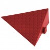 Angolo di rifinitura rosso Dakota 150x150x50mm per mattonelle da giardino ed aree esterne Dakota - 1