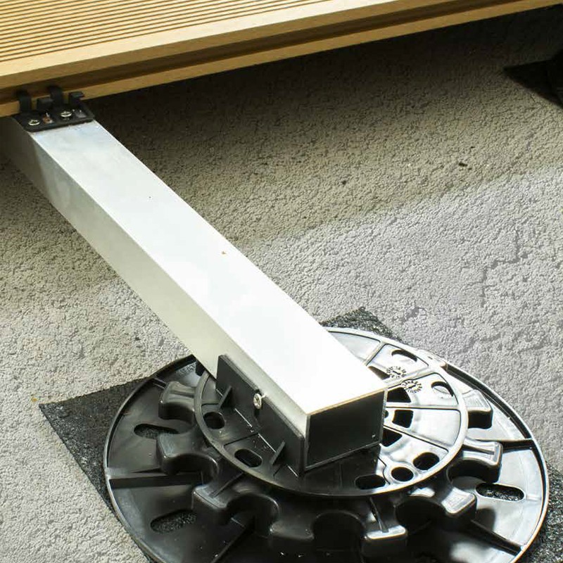 Supporti regolabili Dakota Arkimede 10 Deking per pavimenti sopraelevati a listoni (30pz) Dakota - 2