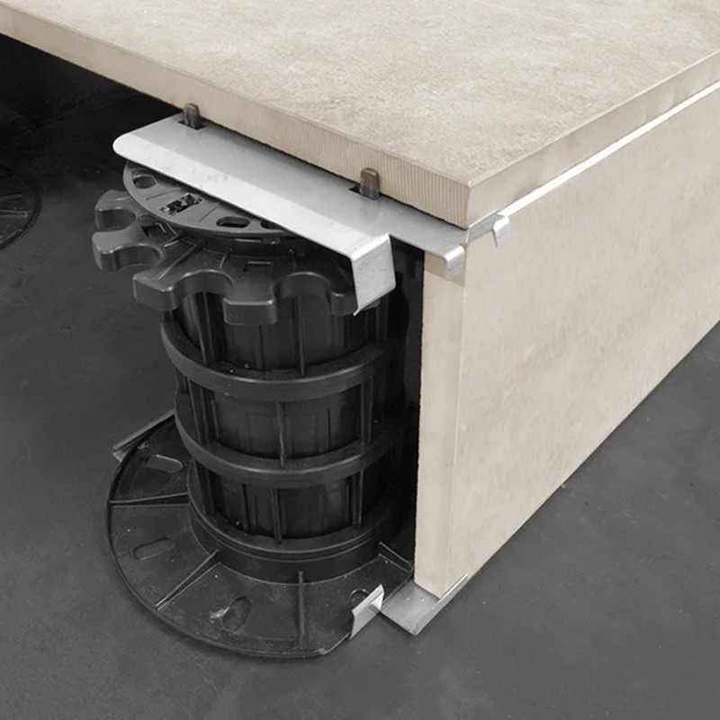 Staffe universali piattello Dakota per finitura laterale pavimenti galleggianti, 20-40mm (100pz) Dakota - 3