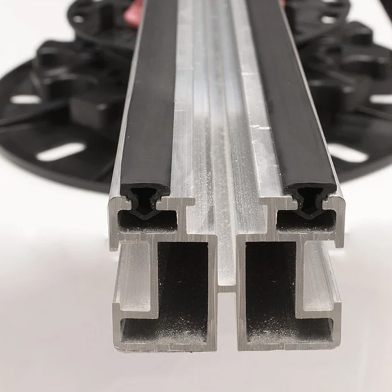 Magatello Dakota Keradeck in alluminio per paving e deking, 2000x40x30mm Dakota - 2