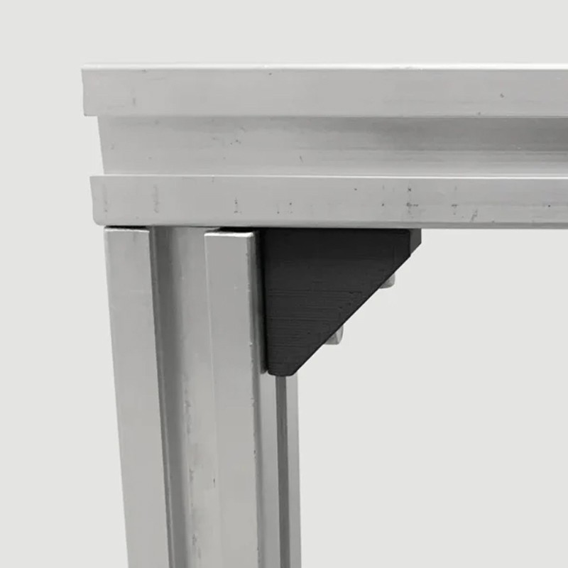 Angolare di rinforzo Dakota in poliammide per magatelli Keradeck (200pz) Dakota - 2