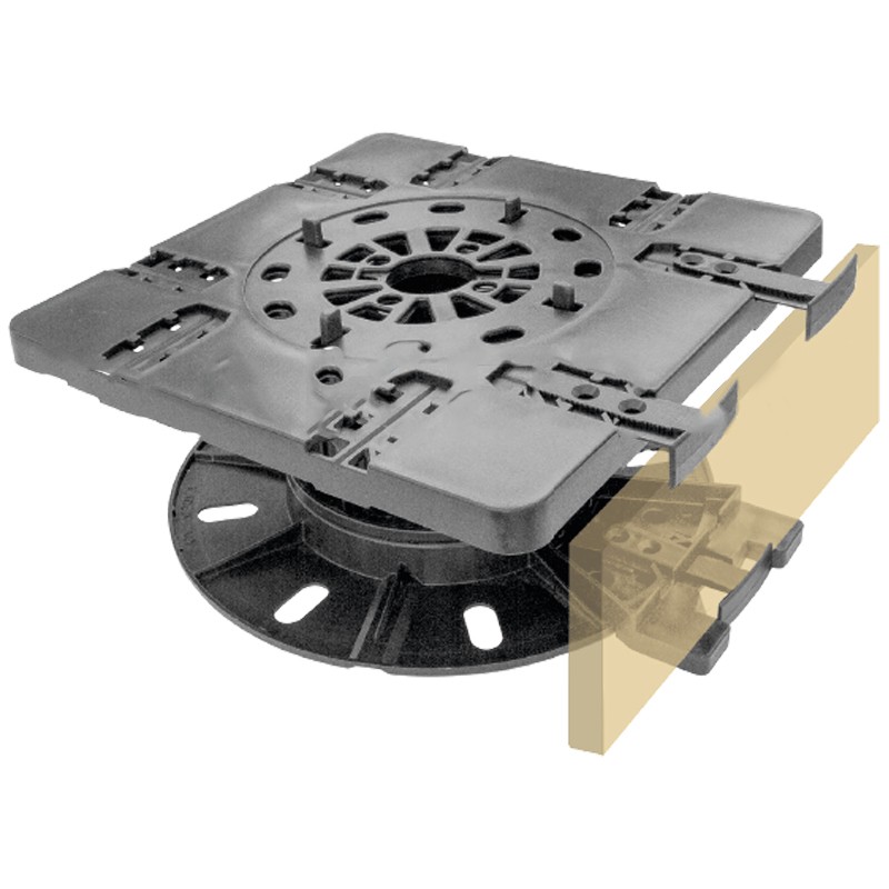 Kit di finitura laterale Dakota per pavimentazioni esterne con supporti Arkimede Dakota - 2