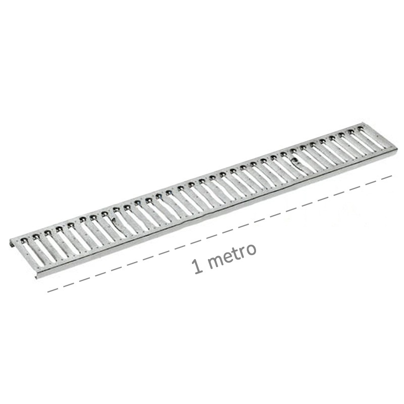 Griglia Dakota in acciaio inox per canalette di scolo Taurus 200 Dakota - 1