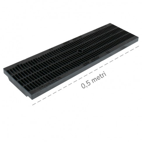 Griglia antitacco in tecnopolimeri C250 Dakota 0,5mt per canalette di scolo Taurus e Pegasus Plus Dakota - 1