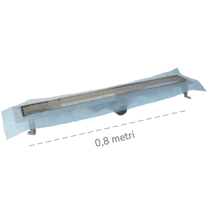 Canaletta per doccia a pavimento Dakota Dakua+ Base DUO, 78x800mm Dakota - 1