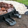 Profili paraghiaia Dakota Georeef 750x45mm per bordura aiuola con sassi (4pz) Dakota - 3