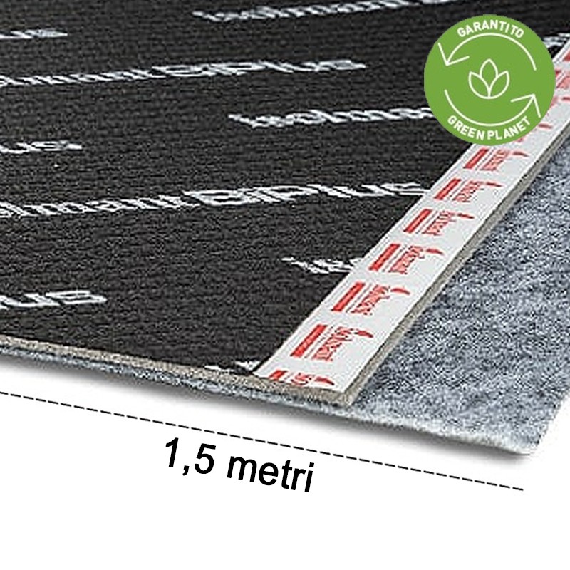 Isolante acustico sottomassetto rinforzato Isolmant UnderSpecial BiPlus 11mm, rotolo 1,5x25mt (37,5m²) Isolmant - 1