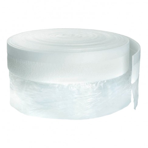 Fascia perimetrale adesiva Isolmant Tecnica per riscaldamenti a pavimento, 15cm x 50m (8pz) Isolmant - 1