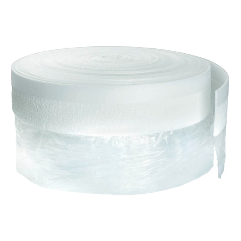 Fascia perimetrale adesiva Isolmant Tecnica per riscaldamenti a pavimento, 15cm x 50m (8pz) Isolmant - 1