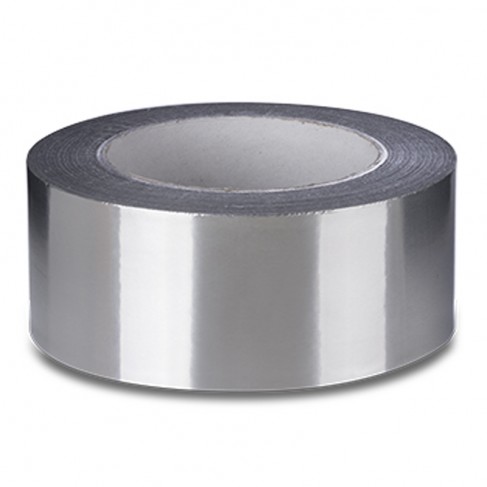 Nastro adesivo alluminato Isolmant per isolanti acustici riscaldamento a pavimento, 5cm x 50m Isolmant - 1