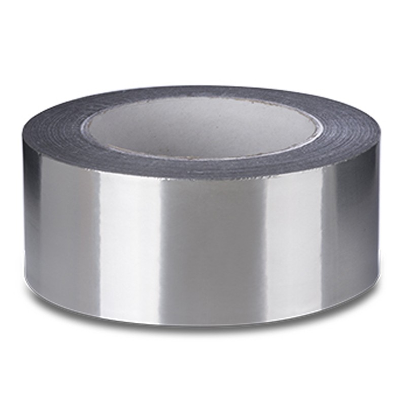 Nastro adesivo alluminato Isolmant per isolanti acustici riscaldamento a pavimento, 5cm x 50m Isolmant - 1