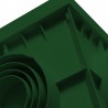 Pozzetto di ispezione Dakota Plus 400x400mm in polipropilene verde Dakota - 3
