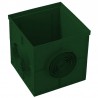Pozzetto di ispezione Dakota Plus 400x400mm in polipropilene verde Dakota - 1