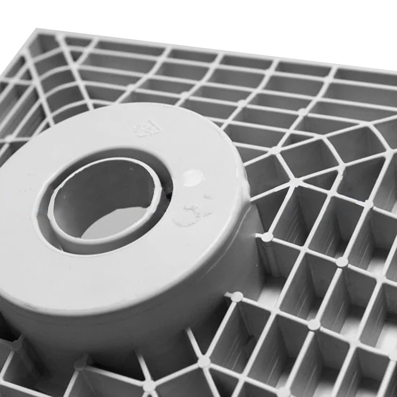 Coperchio sifonato Dakota 300x300mm grigio per pozzetto ispezione Dakota - 4