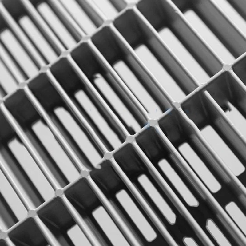 Coperchio a griglia con maniglia Dakota 200x200mm grigio per pozzetto ispezione Dakota - 5