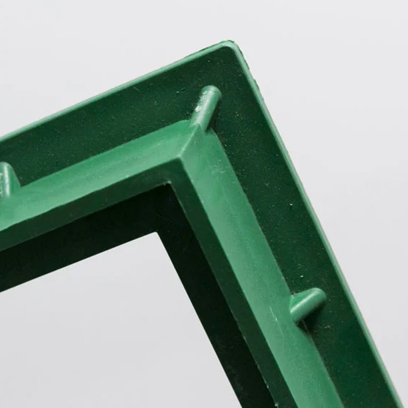 Telaio in polipropilene verde Dakota per coperchio/griglia pozzetti ispezione in muratura Dakota - 2
