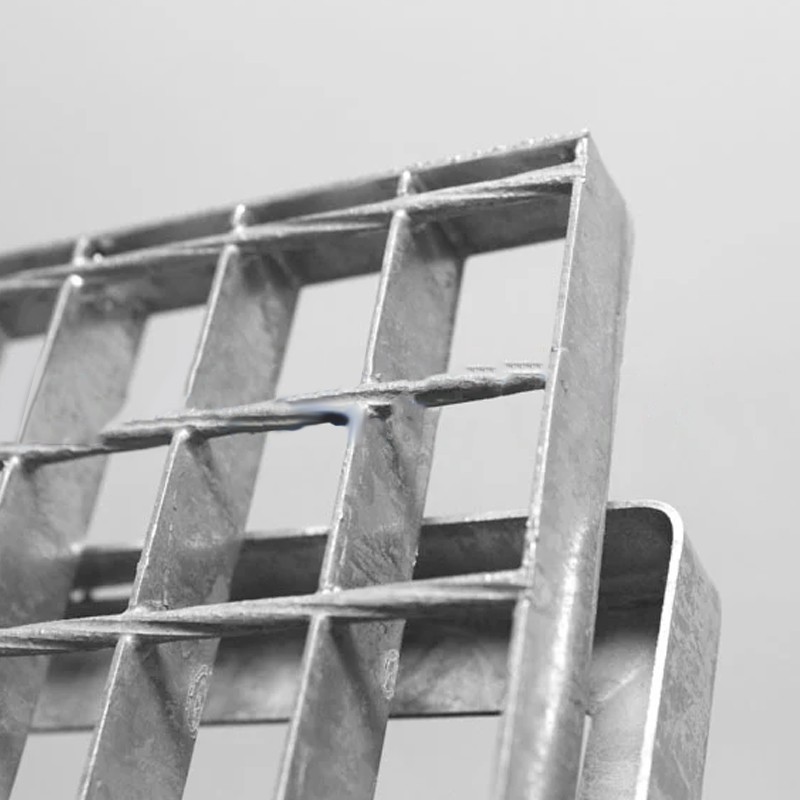 Griglia quadrata con telaio Dakota 250x250mm Classe 2 in acciaio zincato per pozzetti Dakota - 2