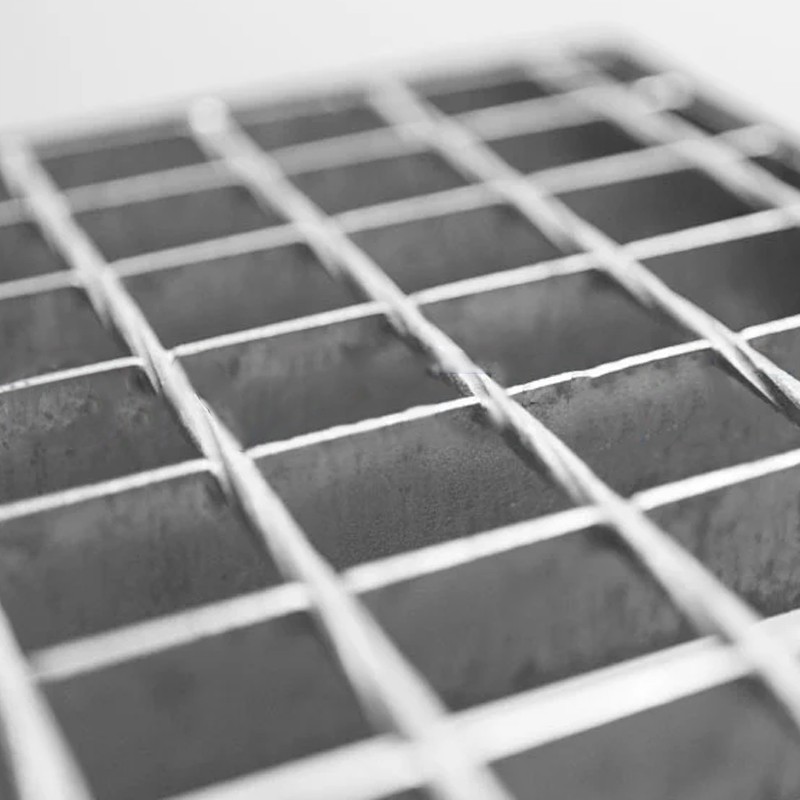 Griglia quadrata con telaio Dakota 500x500mm Classe 1 in acciaio zincato per pozzetti Dakota - 4