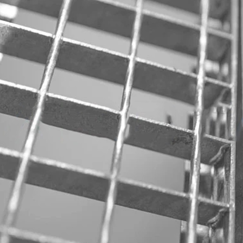 Griglia rettangolare con telaio Dakota 1000x150mm Classe 3 in acciaio zincato per raccolta acqua Dakota - 4