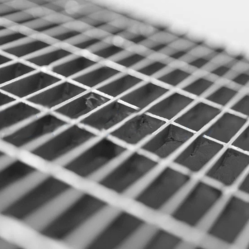 Griglia con telaio Dakota 510x510mm con maglia antitacco in acciaio zincato Dakota - 3