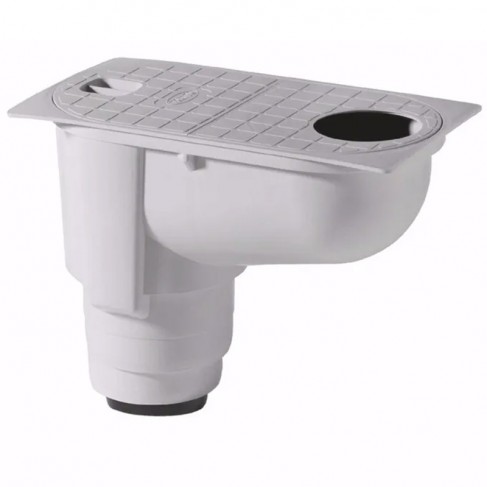 Pozzetto eco pluviale Dakota 235x125x220 grigio per deflusso verticale acqua Dakota - 1