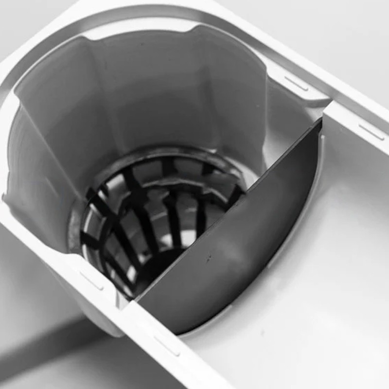 Pozzetto eco pluviale Dakota 235x125x220 grigio per deflusso verticale acqua Dakota - 4