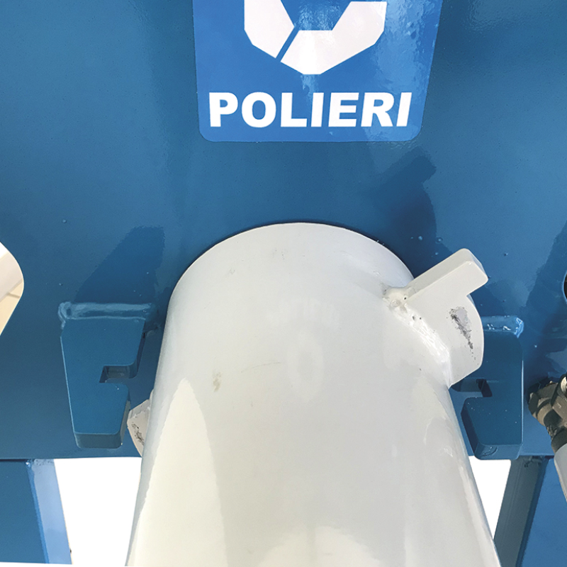 Mescolatore continuo orizzontale Polieri Roto 18 2kW con flussimetro per malte, intonaci e massetti Polieri - 5