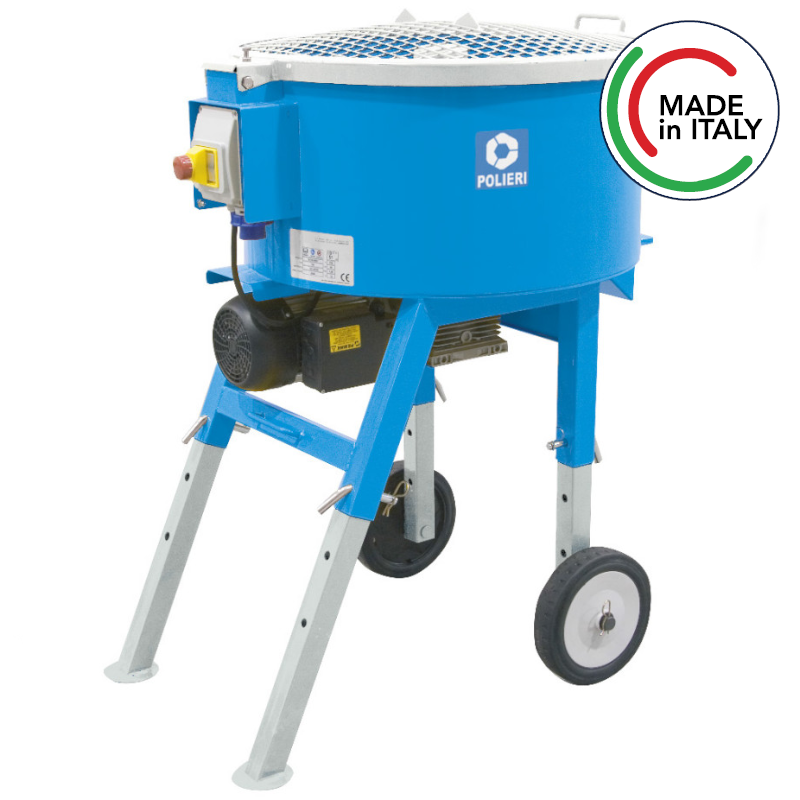 Mescolatrice planetaria Polieri Tecnomix 130 per malte, collanti e resine edilizie Polieri - 1