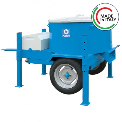 Mescolatrice planetaria Polieri Tecnomix 400 per malte, collanti e resine edilizie Polieri - 1
