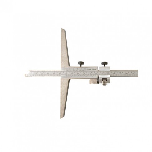 Calibri Seb inox di profondità corsoio monoblocco cromati opachi 450 mm Seb - 1