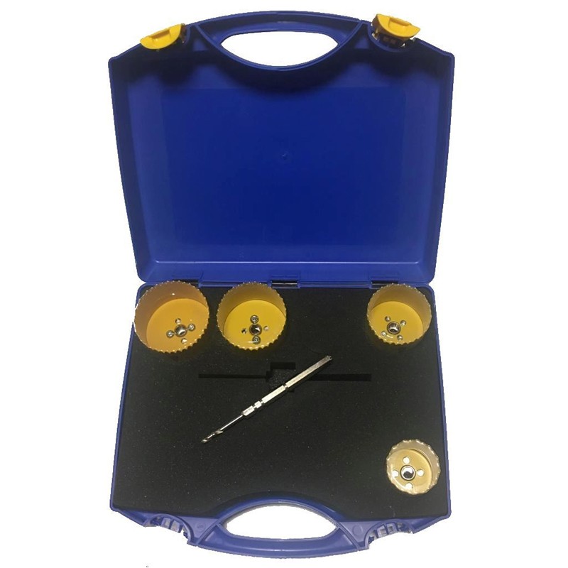 Set 4 seghe a tazza ProFit Clean Cut Click&Drill per cartongesso, 51-82mm ProFit - 1