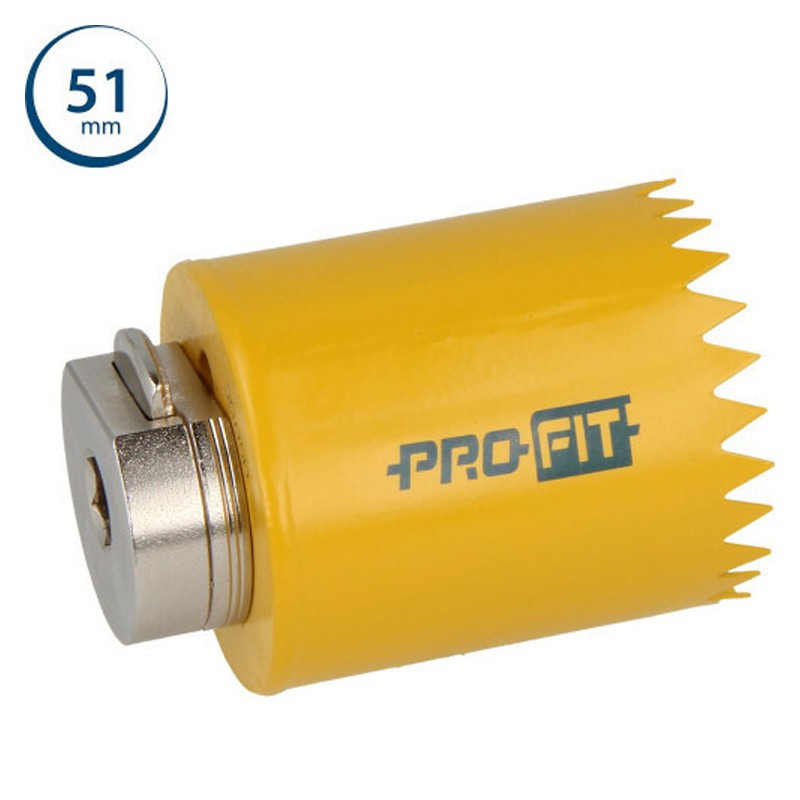 Set 4 seghe a tazza ProFit Clean Cut Click&Drill per cartongesso, 51-82mm ProFit - 2