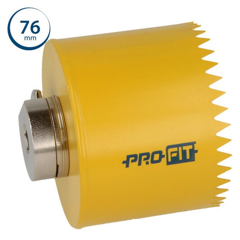 Set 4 seghe a tazza ProFit Clean Cut Click&Drill per cartongesso, 51-82mm ProFit - 4