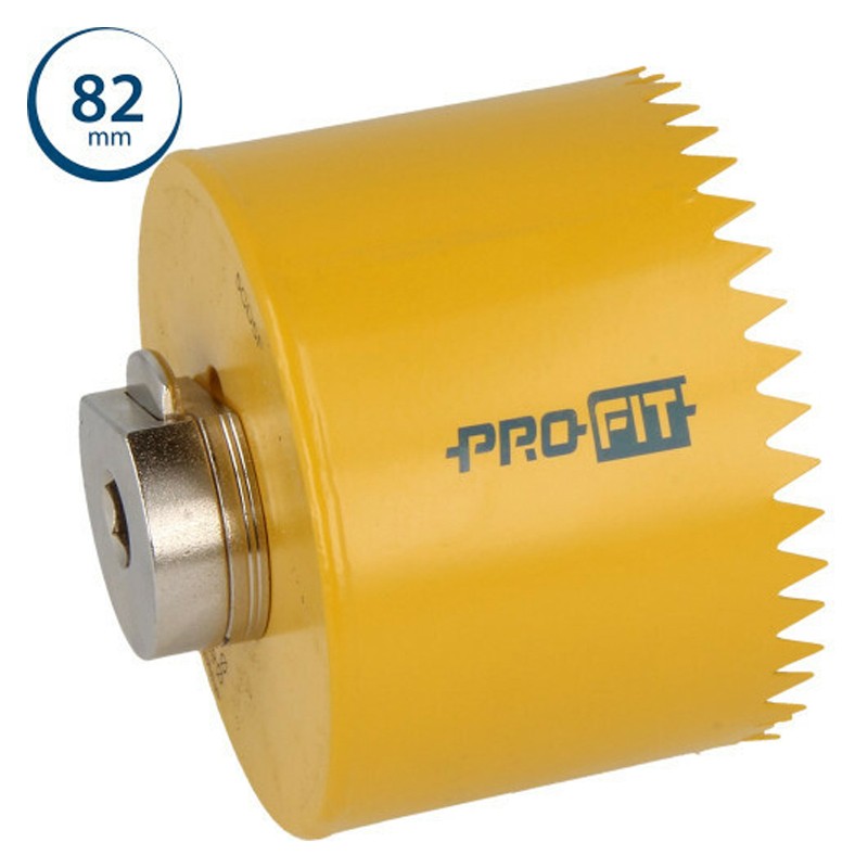 Set 4 seghe a tazza ProFit Clean Cut Click&Drill per cartongesso, 51-82mm ProFit - 5