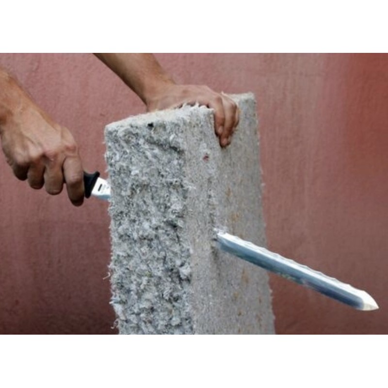 Coltello per Pannelli in Lana di Roccia 420 MM Con Federa Rockwool - 4