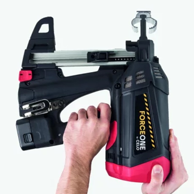 Chiodatrice a gas Celo Force One con caricatore corto da 20 chiodi, in valigetta CELO - 2