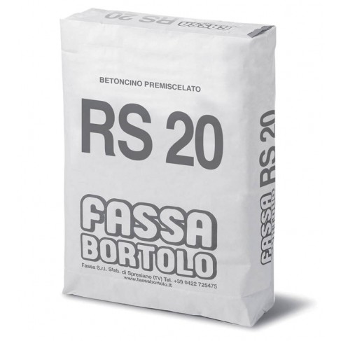 Betoncino premiscelato Fassa Bortolo RS 20 (Sacco da 25 kg) Fassa Bortolo - 1