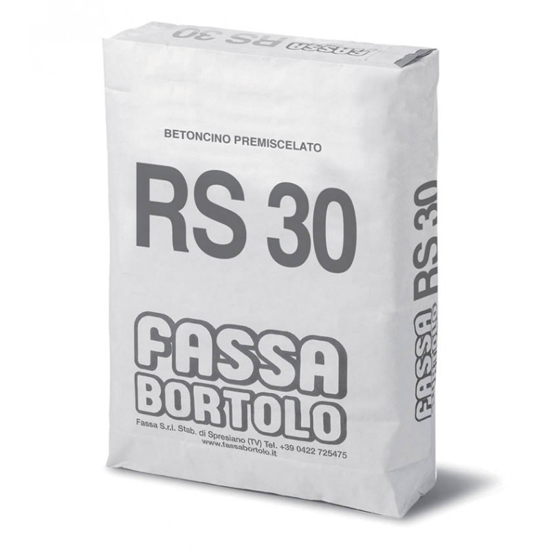 Betoncino premiscelato Fassa Bortolo RS 30 (Sacco da 25 kg) Fassa Bortolo - 1