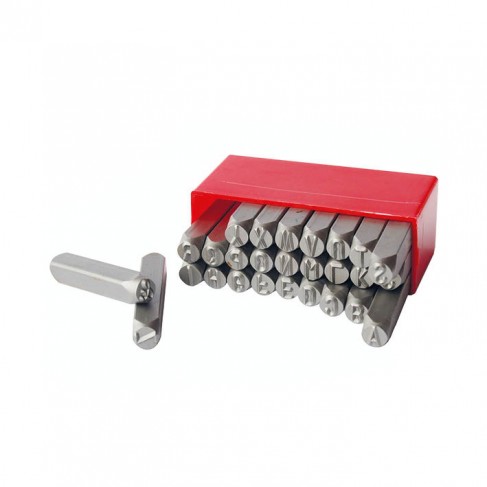 Punzoni Seb alfabeto 27 lettere acciaio temperato Seb - 1