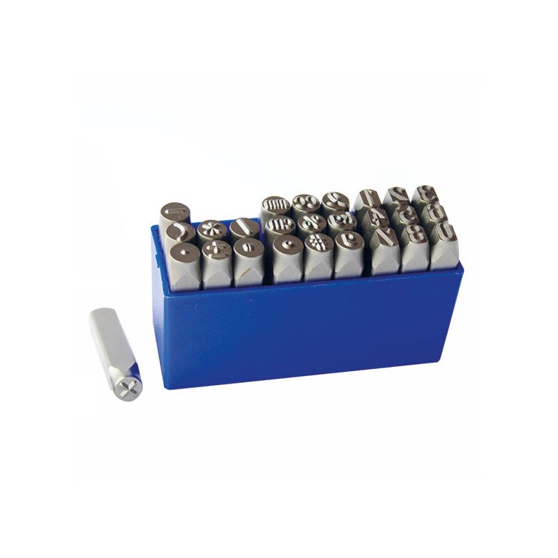 Punzoni Seb Speciali - simboli - numeri set da 27 punzoni Seb - 1