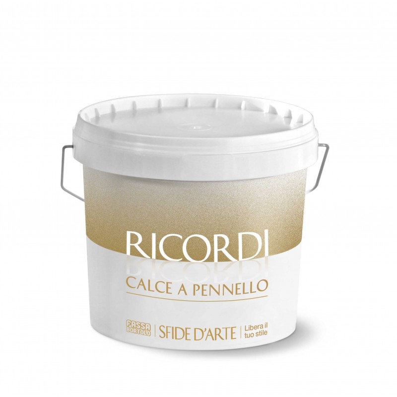 Finitura Fassa RICORDI CALCE A PENNELLO Pastel (Secchio da 4 e 14 lt) Fassa Bortolo - 1